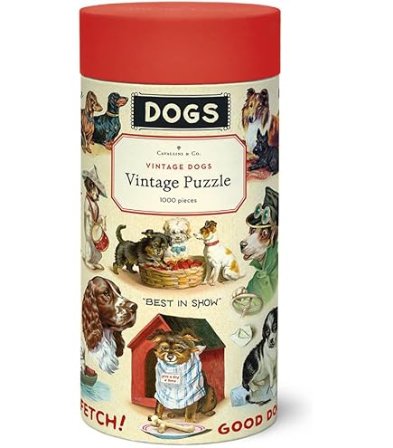 Amazon | Cavallini ビンテージパズル 猫と子猫 1000ピース